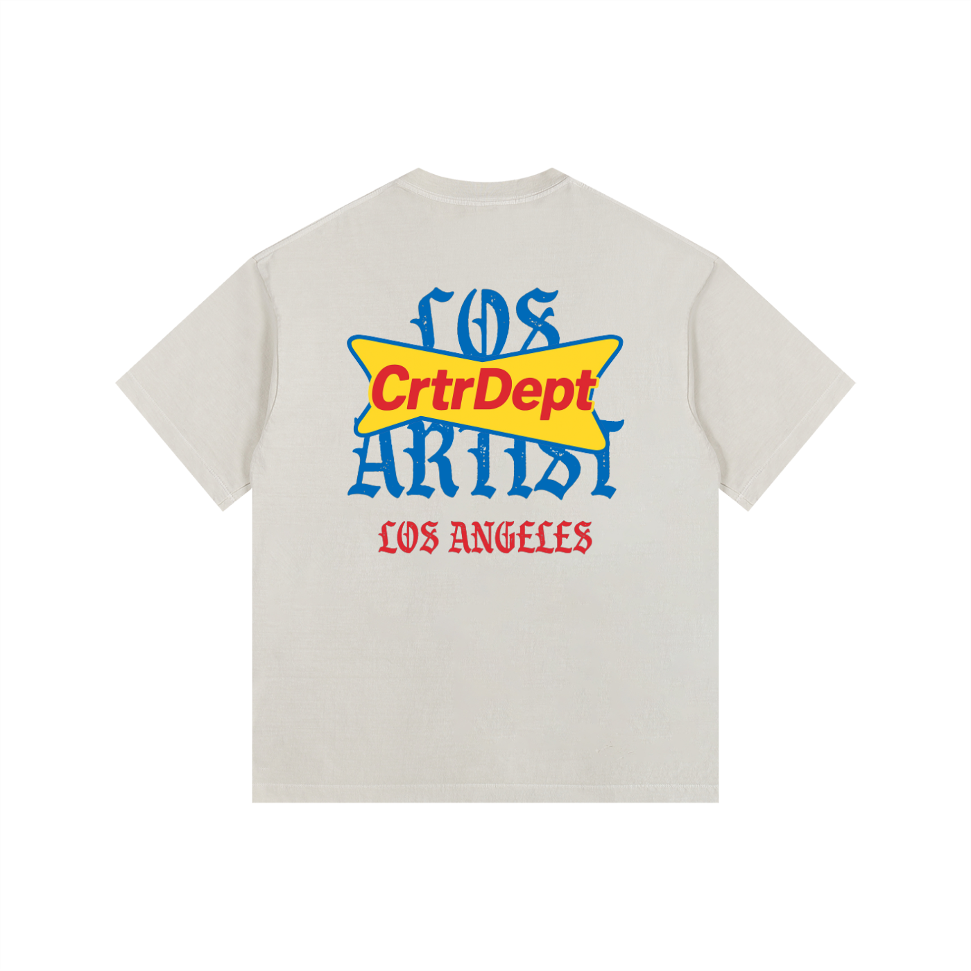 The Burger Joint Vintage Washed Oversized Cotton T-Shirt