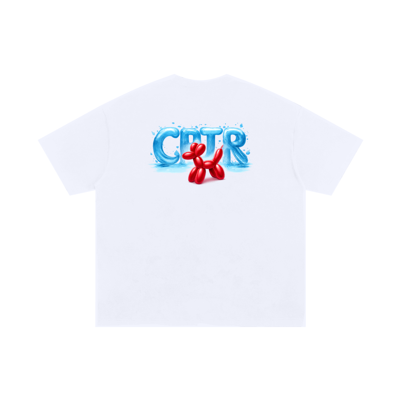 The WATER BALLOON Oversized Cotton T-Shirt