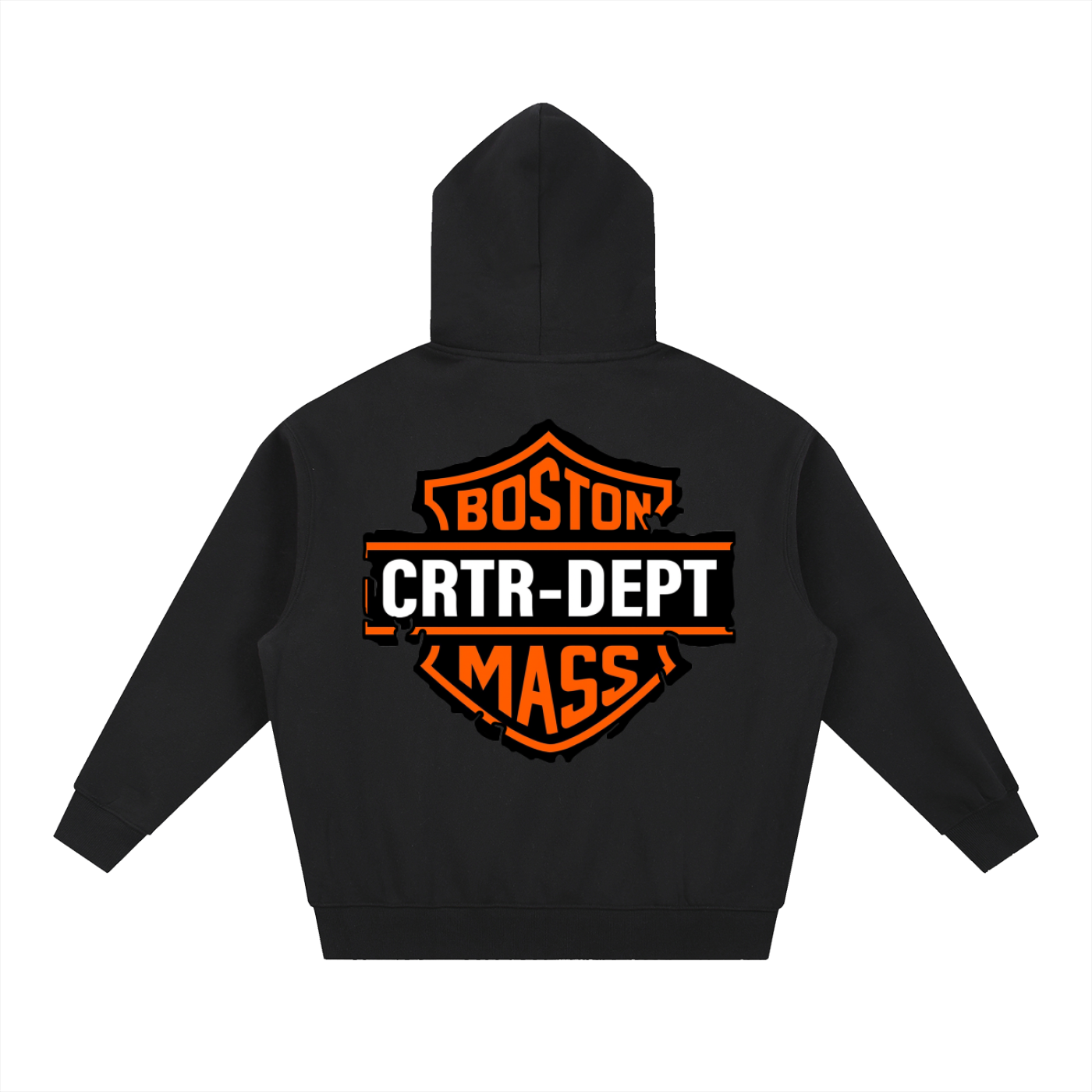 The Biker CRTR Essential Oversized Boxy Fit Fleece Hoodie