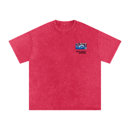 The JPN V2 Snow Washed Oversized Cotton T-Shirt
