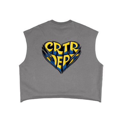 CRTR LXVE French Terry Boxy Tank Top