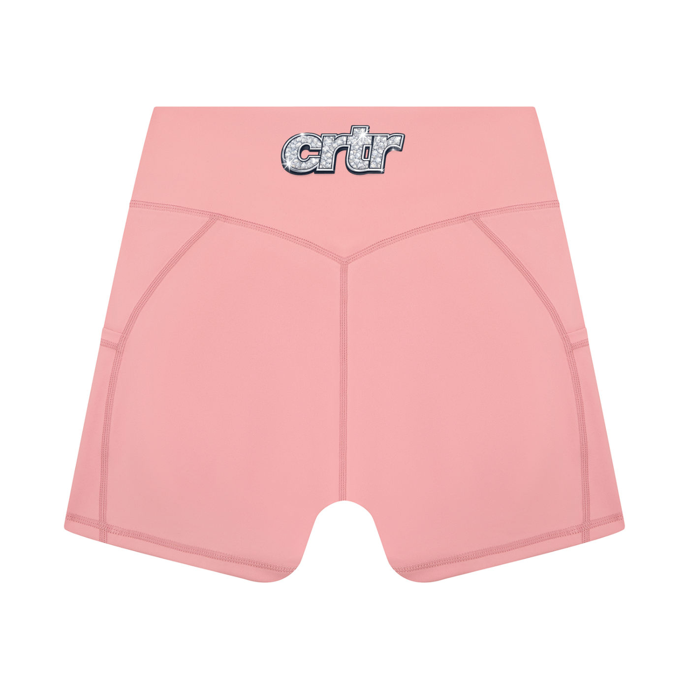 The Diamond Series High Rise Pocket Yoga Shorts