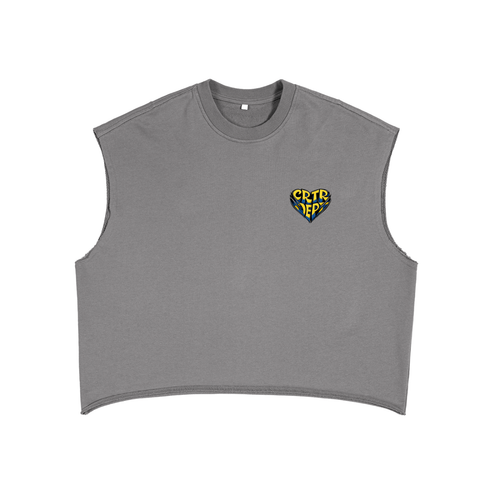 CRTR LXVE French Terry Boxy Tank Top