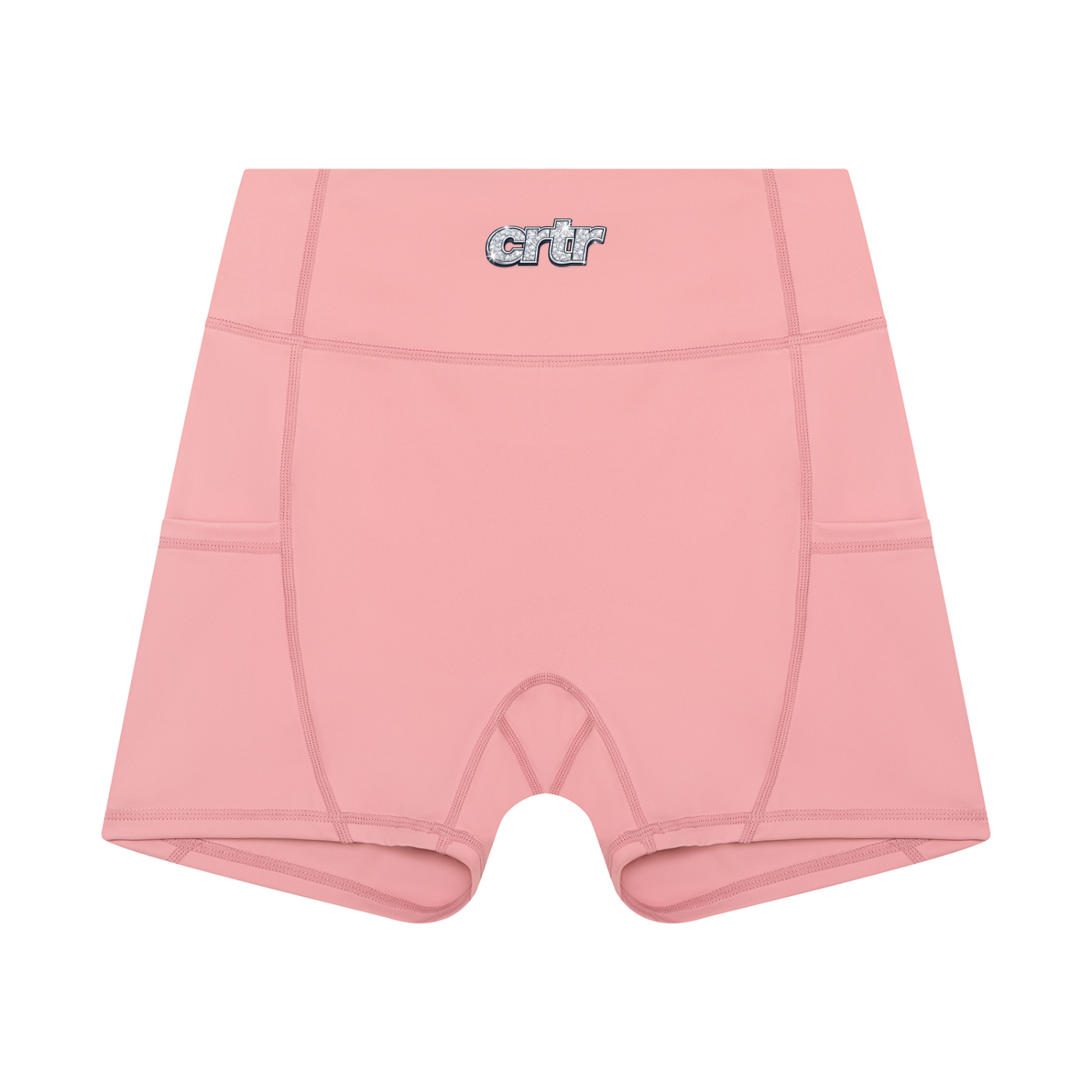 The Diamond Series High Rise Pocket Yoga Shorts