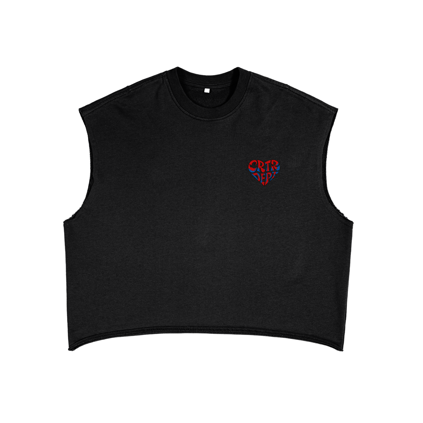 CRTR LSVE French Terry Boxy Tank Top