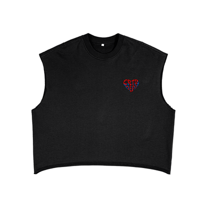 CRTR LSVE French Terry Boxy Tank Top