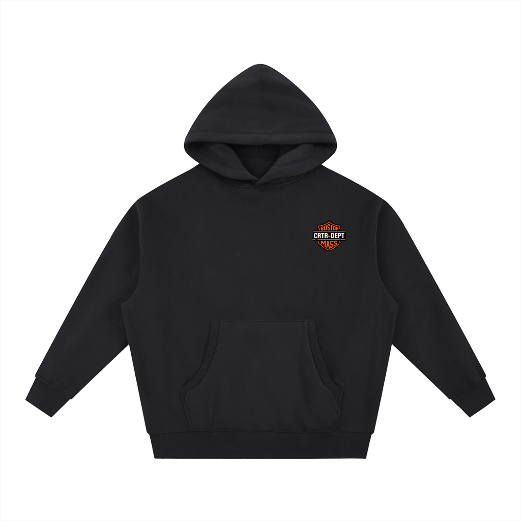 The Biker CRTR Essential Oversized Boxy Fit Fleece Hoodie