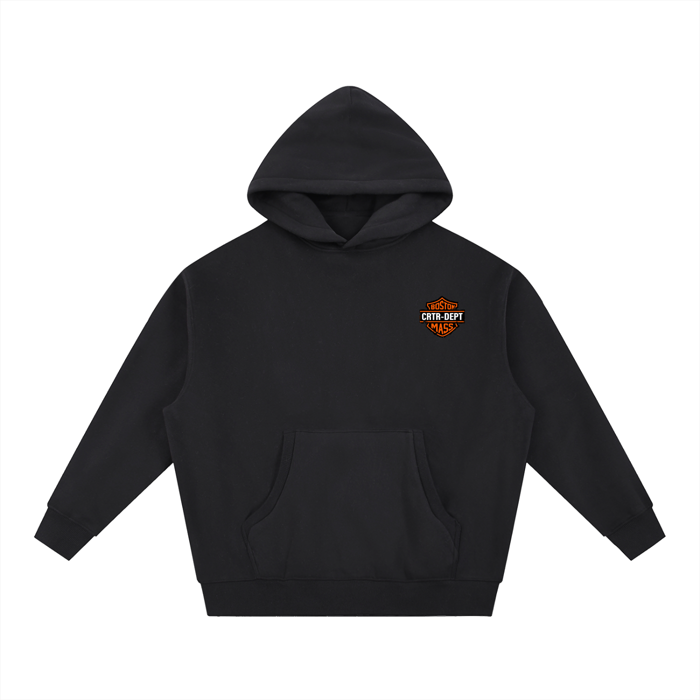 The Biker CRTR Essential Oversized Boxy Fit Fleece Hoodie