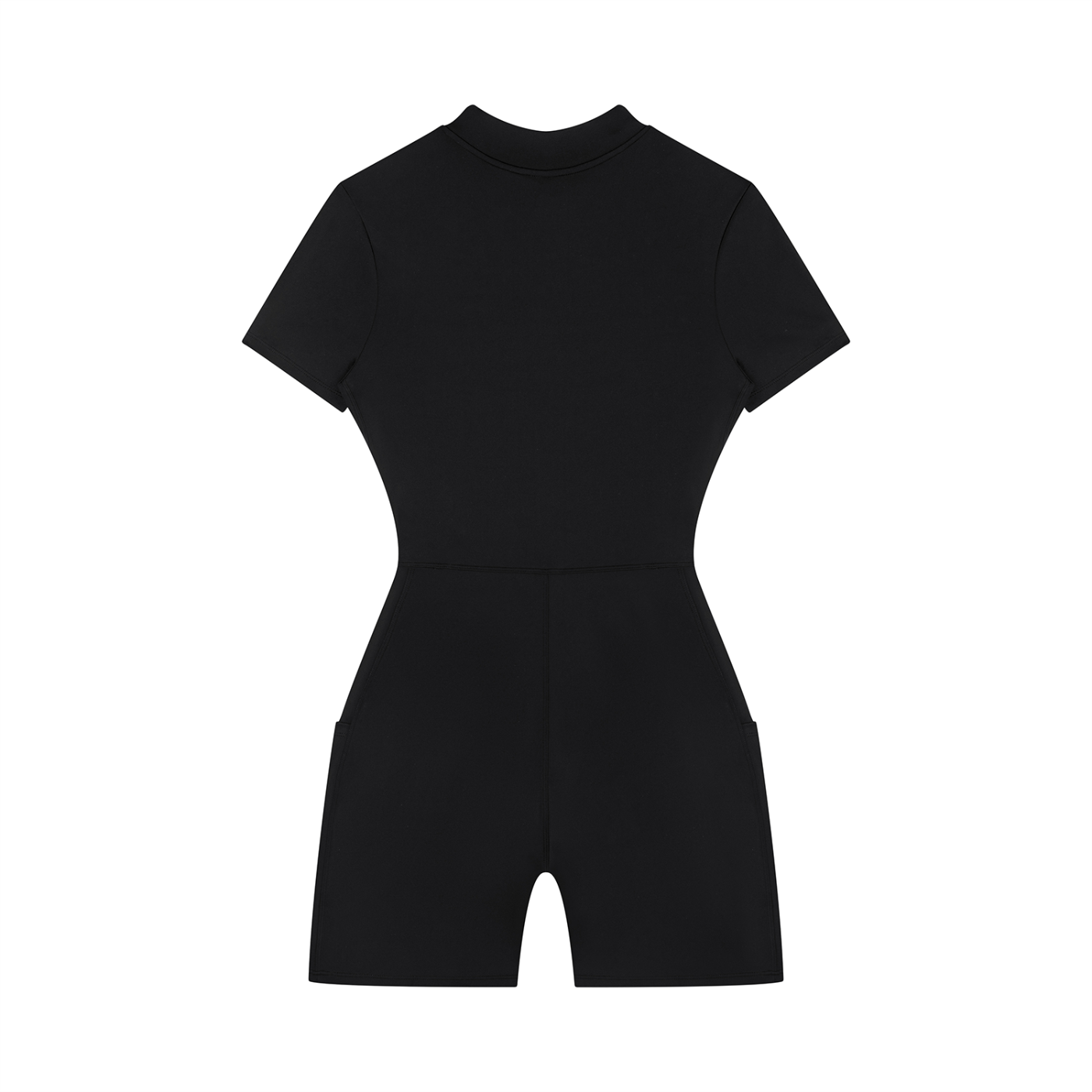 CRTR Halo Quarter-Zip Short Sleeve Romper